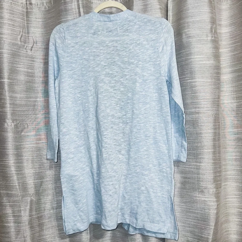 ❌SOLD❌ Old Navy Super Long Open Front Cardigan - Cashmere Blue, Size L (10-12) - Picture 8 of 8